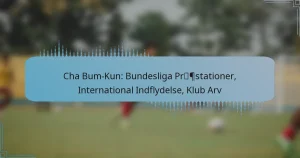Cha Bum-Kun: Bundesliga Præstationer, International Indflydelse, Klub Arv