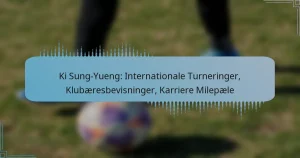 Ki Sung-Yueng: Internationale Turneringer, Klubæresbevisninger, Karriere Milepæle